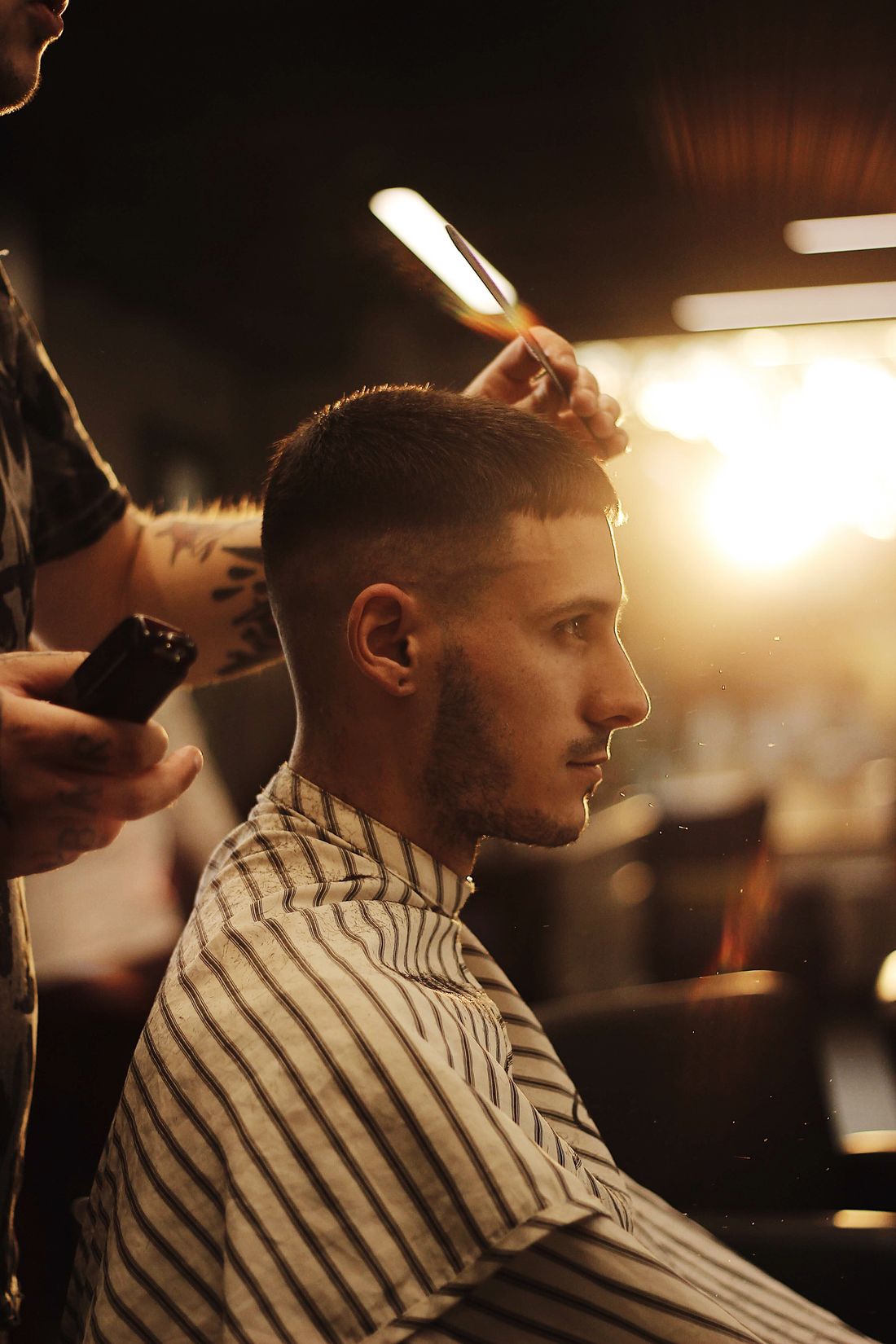 Men's hair patch and toupee